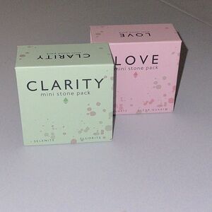 NIB Love Clarity Mini Stone Pack NIB